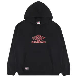 엄브로 HBL 브릿 캐주얼 크래프트 후드 티셔츠 UR111CHD22BLK