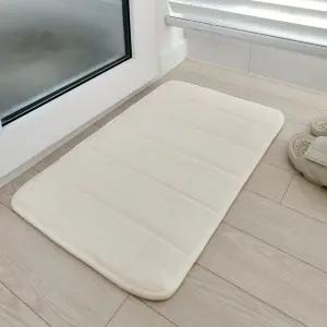 비엠 호텔식 구름 쿠션 메모리폼 욕실 발매트 (2개) 미끄럼방지 화장실 주방 매트 논슬립 발수건