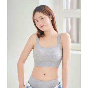 감탄 GAMTAN 멜란지 골지 런닝형 브라 단품 GTO012 362463