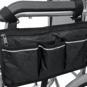 고품질 의자 보행기 팔걸이 사이드 포켓 보조가방 다용도 주머니 (WFKA0OD)