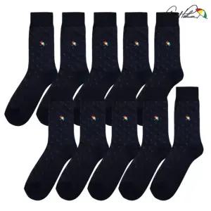 남자정장양말 구두 양복 발목긴 신사용 장목 양말 10족 세트 국산