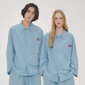 오르시떼 남녀공용 G113 제너비브 긴소매 파자마 세트