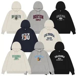 기모 그래픽 오버핏 후드티 모음 남여공용