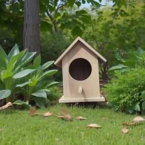 야외 새둥지 앵무새 새집 나무 펜션 번식 상자 따뜻한 새 단단한 둥지