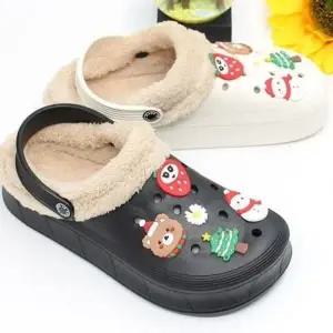 큐티 털슬리퍼 윈터 털실내화 여자 따뜻 겨울 방한 슬