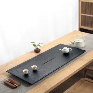 다도 트레이 다판 천연석 모던 차 퇴수기 차판 보이차