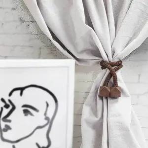 커튼 자석 타이 타이백 홀더 컬러 다이아 커텐끈 WECA832