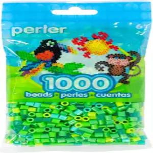 펄러 비즈 퓨즈 공예용 1000개 주얼 그린
