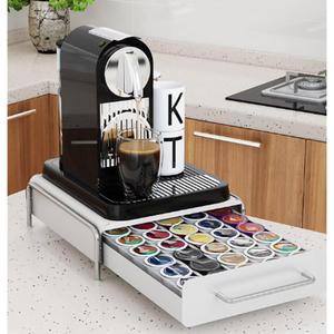 커피머신 선반 받침대 보관 보관함 커피 휴게실 소형 캡슐커피머신 테이블 캡슐진열대 서랍