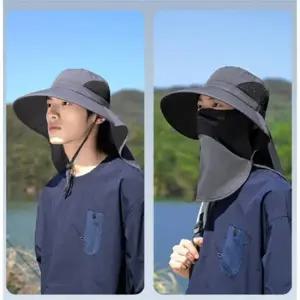 남녀 풀커버 썬캡 마스크 모자 1P UV차단 올인원 패션 자외선차단모자