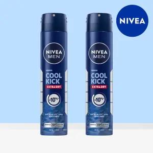 맨 데오드란트 스프레이 쿨 킥 200ml 2개