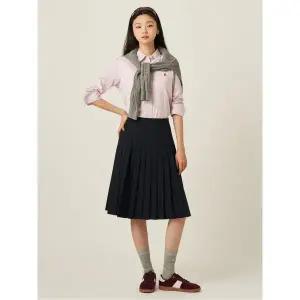 빈폴 BEANPOLE LADIES 플리츠스커트 네이비 BF5927C51R 416298