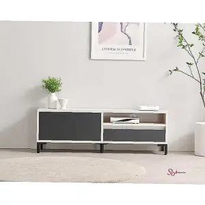 거실장 티비 1200 티비장 낮은 다이 장식장 선반 장 텔레비 서랍장 진열장 모던 수납장cde533
