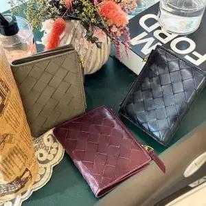 가죽 매쉬 반지갑 FC_3056