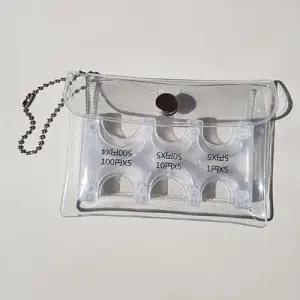 일본 엔화 동전 지갑 2종 세트 여행용 PVC 파우치 WFLOOPP