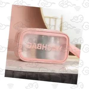 반투명 여행용 샤워백 신발 수납 가방 신발정리 화장품 파우치