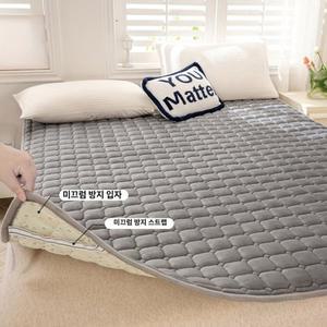 두꺼운 매트 180X200CM 거실 매트리스 손님용 이불 바닥 패드 까는이불 요매트 토퍼