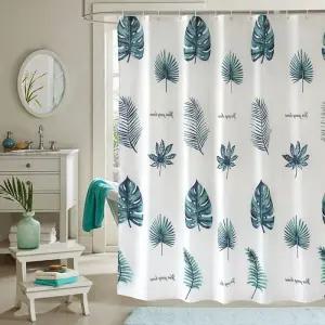 [룽스]모던 화장실샤워커튼 패브릭 방수 샤워 커튼