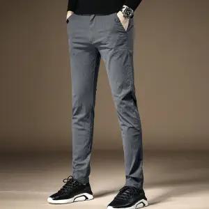 남성 허리밴딩 스타일링 레귤러핏 베이직 편한 바지 레귤러핏바지