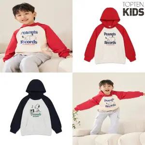 [탑텐키즈](센텀시티점)25년 FW (공용) 피너츠 테리 후드티 MKG1TH3801