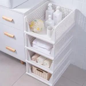 옷장 의류 보관함 조립식 틈새 옷 정리함 칸막이 WB98219