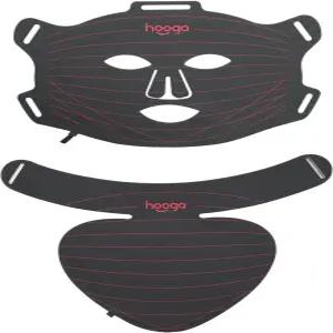 후가 레드 라이트 테라피 LED 마스크 및 넥 피스 콤보 세트 트라이 칩 630nm 660nm 빨간색 850nm 근적외선