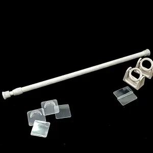 압축봉 무타공 옷걸이 봉 소형 압축봉 30-50cm 미니 옷장