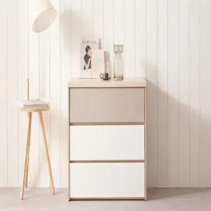 차분한컬러 화장대겸서랍장 수납정리장