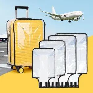 투명캐리어커버 여행 방수 케이스 덮개 제작 비닐보관 28인치 25
