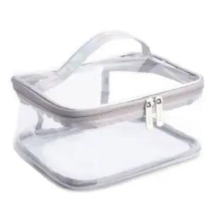 세면파우치 네오 방수 투명 파우치 실버) 세면백 화장품파우치 세면파우치 여행파우치