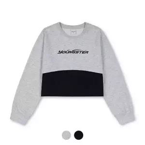 [폴햄키즈] 영스터 여아 경량 더블니트 레이어드 크롭 긴팔티_PYE3TS2710