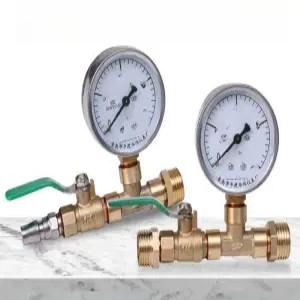 수도 압력계 누출 배관 누수탐지 수압계 유압 연장관