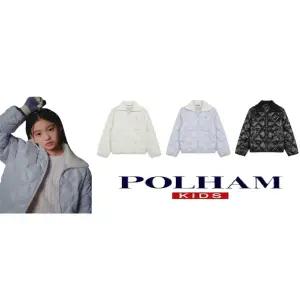 [폴햄키즈](의정부점)25년 겨울 신상 여아) 배색 카라 퀄팅 점퍼 PKF4JP2020