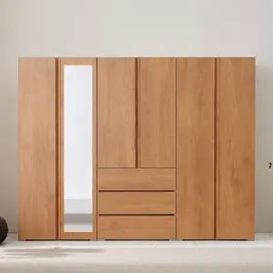 (수도권무료) 보루네오 아르메 시그니아 LPM 키큰장_2400 거울 옷장 세트