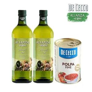 [보라티알] 알리안자 아보카도 오일 1L x 2병 + 데체코 폴파 파인 400g x 1개