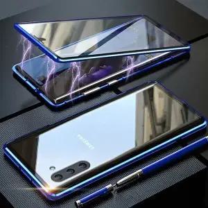 유니커블 갤럭시노트10 플러스 전면 풀커버 마그네틱 케이스