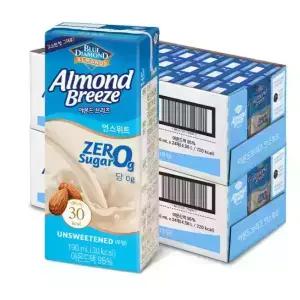 매일유업 블루다이아몬드 아몬드 브리즈 언스위트 190ml  48개 // 쁜이뽀