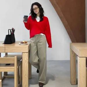 [메이블루]웨스트 코튼 와이드팬츠