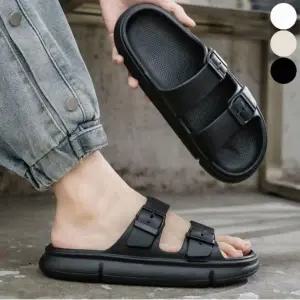 슬리퍼 EVA 스트랩 버클 여름 남녀 뮬 가벼운 실내화