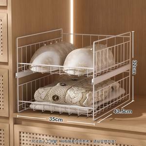 수납 옷장 칸막이 선반 3단 트레이 장농 2단 정리 정리함