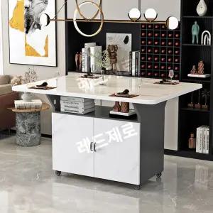 접이식 식탁 테이블 탁자 세트 이동식 간이 주방