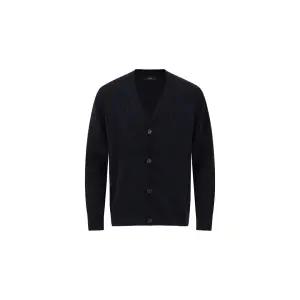 [롯데백화점]앤드지 남성 셔닐 사선 조직 가디건_BST4EC1106