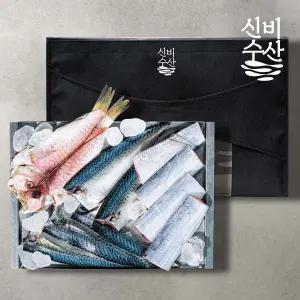신비수산 제주 생선 선물세트 1.25kg (갈치300g+고등어150g*5팩+참옥돔200g)