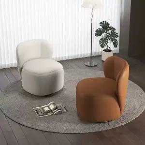 1인용 소파 회전 화장대 심플 거실 스툴 침실