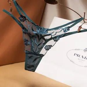 T팬티 자수 G125731_레이스 티팬티 일상용 여성 언더웨어