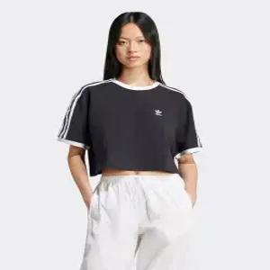 아디다스 3S 루즈 크롭 티 - 블랙 / JC8149 L7K3