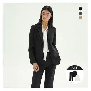 [엘루아] 포트레 자켓+팬츠+블라우스 3종세트 택1