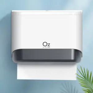 핸드타올 업소용 티슈 디스펜서 커버케이스 욕실 스테인레스 홀더 사각