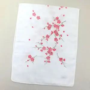 테누구이 가제수건 세면타올 (매화) (핑크) 10장출산준비 선물 기념 손수건 얇은 일제 답례품 예쁜 단체사