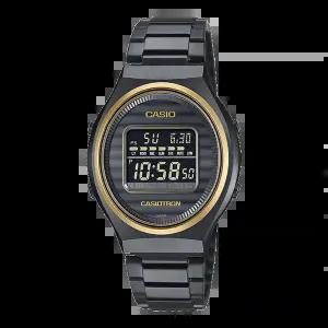 TRN-50ZE-1ADR 지코스모 직영 현대백화점 발송 카시오 50주년 트론 블루투스 전파솔라 블랙 골드 전자 시계